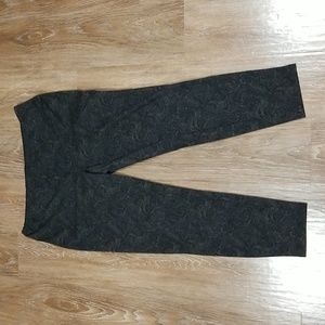 (XL) SP Studio Point Paisley Print Stretch Victorian Skinny Fit Comfy Trendy